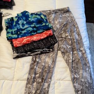 Lot of yoga pants - 5 qty - XXL